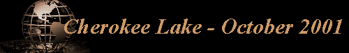 Cherokee Lake - October 2001